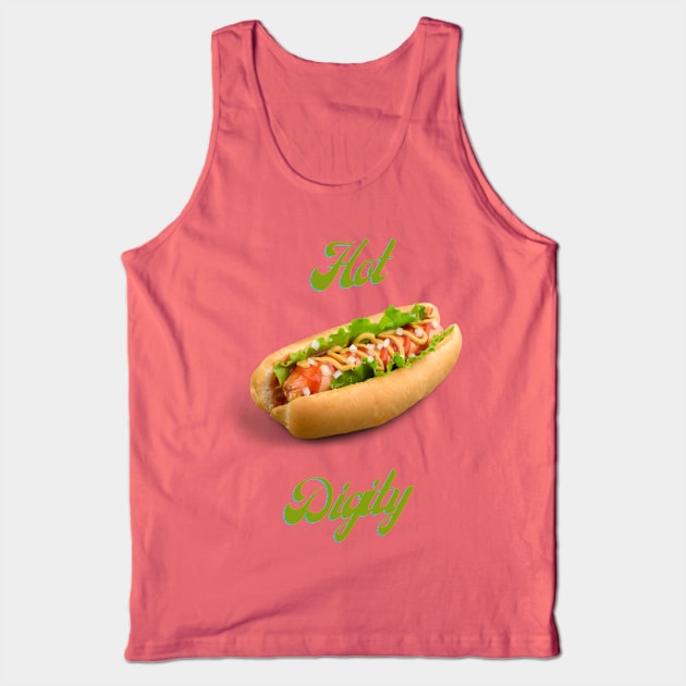 Hot digity dog Tank Top by Rickido